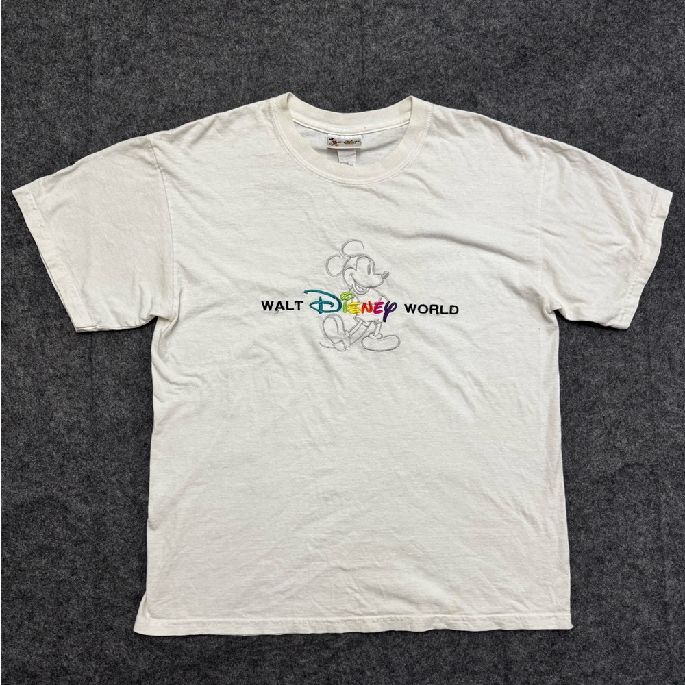 Walt Disney World Mickey Mouse cotton t-shirt #Disney